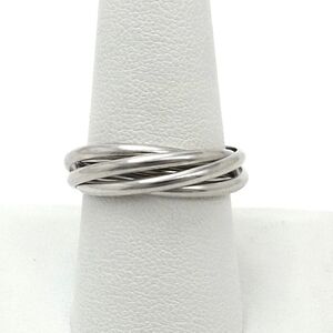 5 Band Rolling Ring Sterling Silver size 7 🆕